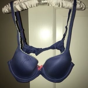 Silk barely worn Victoria secret bra
